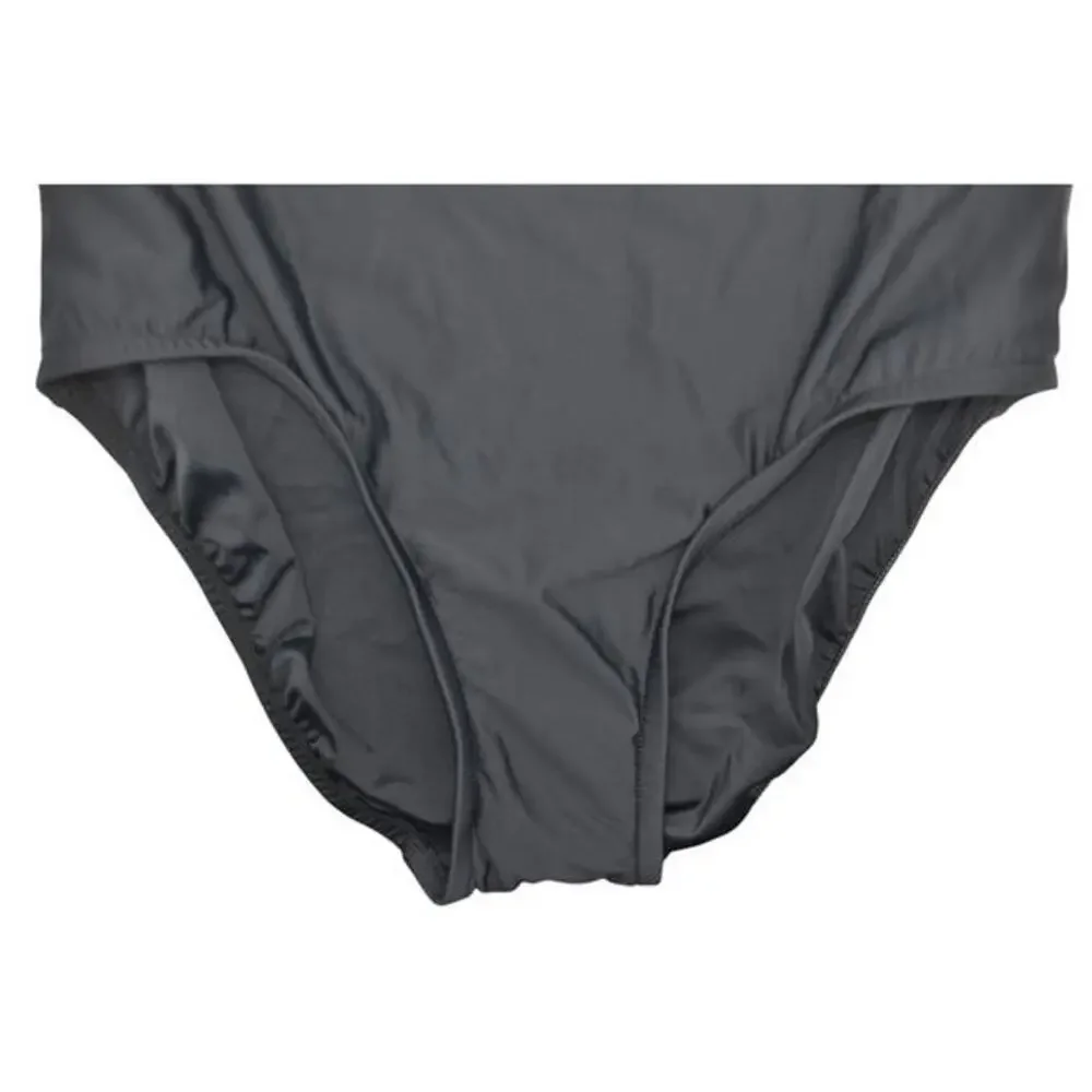 Swim Solutions Women's Plus Basic Swim Brief Bottom - Picture 2 of 3